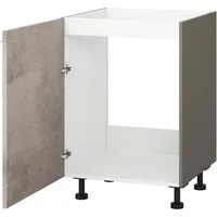 KOCHSTATION Spülenunterschrank KS-Trea SP60 Breite 60 cm, Höhe 75 cm