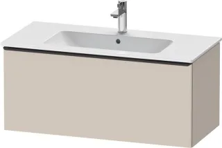 Duravit D-Neo Waschtischunterbau wandhängend Taupe Matt 1010x462x440 mm - DE42630BD910000 DE42630BD910000