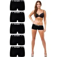 TEXEMP Boxershorts 5er - 10er Pack Damen Boxershorts Baumwolle Pants Unterhose Panty (5-St) Atmungsaktiv - Pflegeleicht