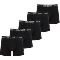 Lyle & Scott Boxer Herren Boxershort 5er Pack Baumwolle Miller (Packung, 5er Pack)