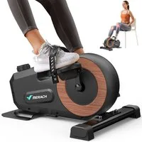 MERACH Mini-Heimtrainer Pedaltrainer für Zuhause, Mini Heimtrainer für Senioren, Beintrainer (8-Stufen Magnetwiderstand, flüsterleise