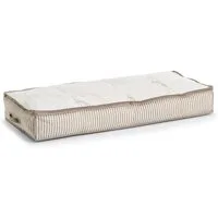 Zeller Present Bett Unterbett-Aufbewahrungs-Tasche "Stripes, Vlies
