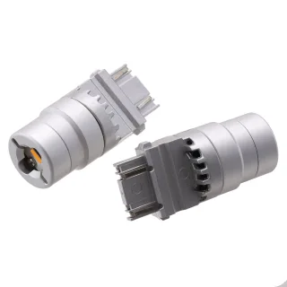 NOVSIGHT Pair 12V 2W Car LED Bulbs 3157 Type Tail Light Bulbs 700LM Bright Turn Signal Bulbs 3020SMD