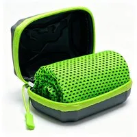 Diwzbyn Sporthandtuch Kühltuch Mit Aufbewahrungsbox,Kühlendes Handtuch, Kühltücher Für Den Nacken,Cooling Towel,Schnelltrocknende Kühlhandtuch