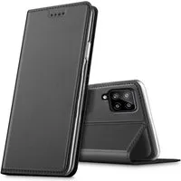 CoolGadget Handyhülle Klapptasche Wallet Kartenfach für Samsung Galaxy A12 / M12 6,5 Zoll, Ultra Slim Flip Case Hülle Klapphülle Cover Schutzhülle