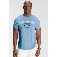 DELMAO T-Shirt Kurzarm, lässige Passform, mit peppigem Print, Rundhals, casual