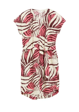 s.Oliver - Kleid pink/mehrfarbig - Gr. - 40