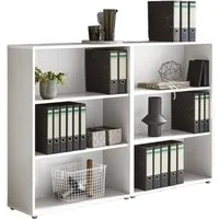 BMG Möbel Aktenregal Schrankwand Set Office Edition, Spar-Set, 6, 9, 10, 15 oder 16 Fächer, Made in Germany