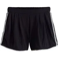 Next Sweatshorts Jersey-Shorts mit Überwendlingsstich (1-tlg)