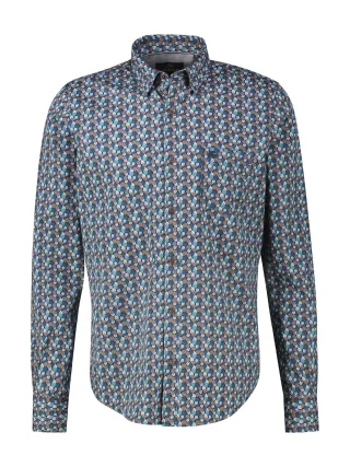 LERROS - BUTTON DOWN light coffee - Gr. - XXXL