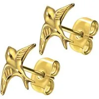 FILANGO Paar Ohrstecker Titan Ohrstecker SCHWALBE (Ohrstecker, 1-tlg)