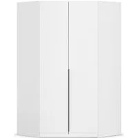 OTTO home Eckkleiderschrank Kleiderschrank Schrank Ankleidezimmer Schlafzimmer Garderobe AGORDO (in zwei Griff-Farben, Breite/Tiefe 117x117 cm, Höhen 210/229 cm) voll ausgestattet mit großzügigem Stauraum, 2 Höhen MADE IN GERMANY