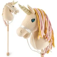 BIECO Steckenpferd Bieco Steckenpferd Kinder Einhorn Aurora Hobby