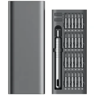 51-in-1 Manual Screwdriver Set with Strong Magnetic Functionality Aviation-grade Aluminum Alloy Shell Ergonomic Design S