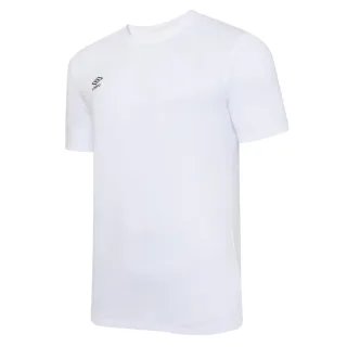 Umbro - "Club Leisure" T-Shirt für Herren (Weiß/Schwarz)