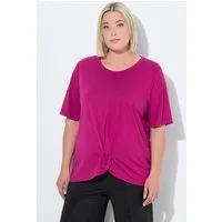 Ulla Popken T-Shirt Funktions-Shirt antibakteriell Rundhals Halbarm