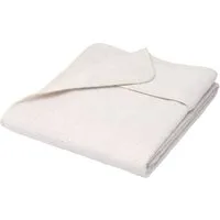 Beautissu Handtuch XL Frottee Handtuch für Sonnenliege Marbella, 70x200cm, Weiß, Premium Auflage Gartenliege Handtuch Strandtuch – 100% Baumwolle