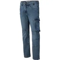 HERO by John Medoox Workerjeans CALGARY Denim Basic Workwear Arbeits-Cargojeans Arbeits-Cargojeans Denim / Jeansfür Herren
