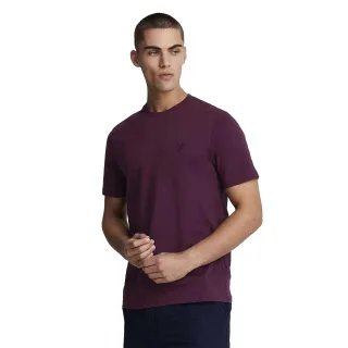 Lyle & Scott - T-Shirt für Herren, Rundhalsausschnitt (Rot)