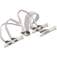 Mini PCIe I/O PCIe full size 4 x Seriell RS-232, 1 x Parallel