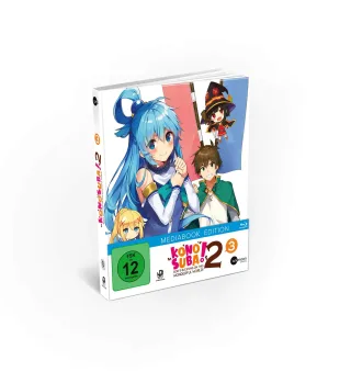 Konosuba Season 2 Vol.3 (Mediabook) [Blu-ray]