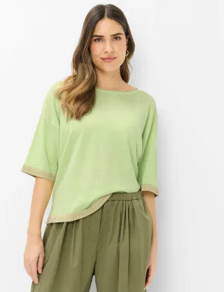 Brax Damen Style NOEMI lime green, hellgrün, Gr. 32