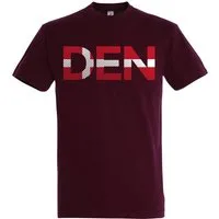 Youth Designz T-Shirt Dänemark mit Trendigem Frontdruck