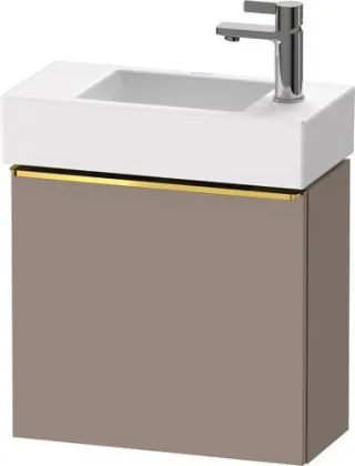 Duravit D-Neo Waschtischunterbau wandhängend Basalt Matt 484x222x440 mm - DE4219R34430000 DE4219R34430000