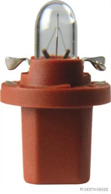 HERTH&BUSS Glühlampe, Instrumentenbeleuchtung, 24 V, 1,2 W, BX8,5d, BAX10d braun - 89901285