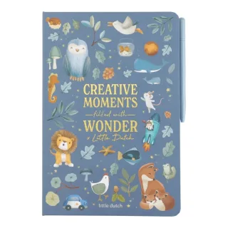 Little Dutch Zeichen-Tablet Safari Friends blau