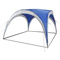 vidaXL Partyzelt Partyzelt Blau Wasserdicht