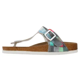 DOGO Zehentrenner "Lila Zehentrenner Planty Damen Sandalen, Lila Zehentrenner" Handgefertigt