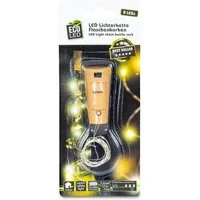Levandeo® Lichterkette, Lichterkette Flaschenkorken 8 LED Flaschenlicht Korkenlicht Partydeko