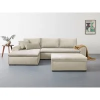 Home affaire Ecksofa Win L-Form, B: 285 cm - OTTO. Verlässliche Qualität., 2 Zierkissen, optional Bettfunktion & Bettkasten