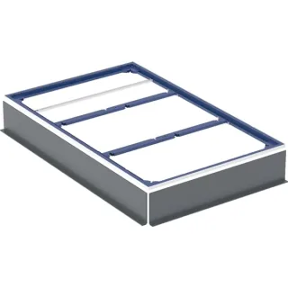 Geberit Duofix Installationsrahmen für Duschfläche 150-180 cm, für zehn Füße: 160x100cm,, 551525001 551525001