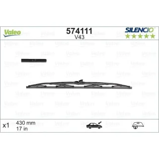 Valeo Wischblatt vorne BMW 5er Honda Accord Nissan Toyota Volvo