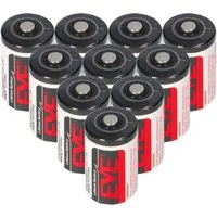 EVE 10x EVE Lithium 3,6V Batterie ER14250 1/2 AA ER 14250 Batterie