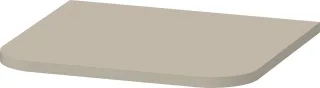 Duravit Happy D.2 Plus Abdeckplatte Taupe Seidenmatt 403x364x16 mm - HP030006060 HP030006060