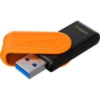 DataTraveler Exodia S 256GB, USB-Stick schwarz/orange, USB-A 3.2 Gen 1
