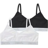 Bench. Bustier (Packung, 2-tlg) mit weichem Logo-Bündchen