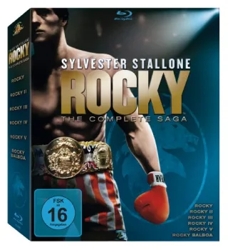 Rocky 1-6 - The Complete Saga [Blu-ray]
