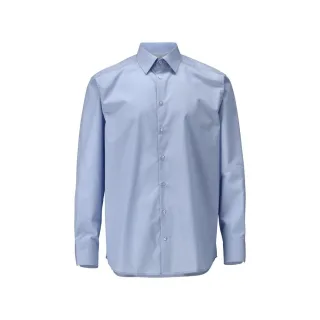 MASCOT Herren Langarmhemd FRONTLINE Hellblau 53-54 - 21804-984-71-53-54