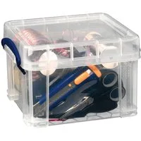 REALLYUSEFULBOX Aufbewahrungsbox Really Useful Box Aufbewahrungsbox 3l transparent