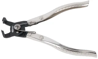 KS Tools Click-Schlauchschellenzange, abgewinkelt - 115.1179