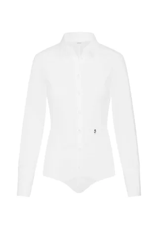 seidensticker - BODY-BLUSE Optical White - Gr. - 42