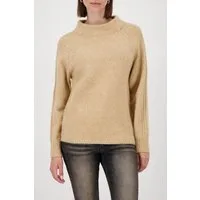 Monari Strickpullover mit Stehkragen