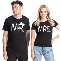 Couples Shop T-Shirt Mr. & Mrs. Mister Misses Partner Look T-Shirt (1-tlg) mit lustigen Print