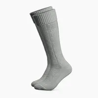 HerzSticht Trachtensocken Herren Lange Trachtensocken 1er Pack (Modell: Silberdistel) (1-Paar)