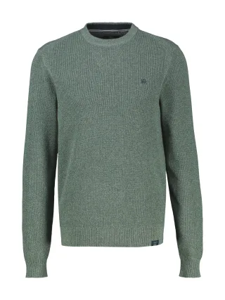 LERROS - O-NECK BUENDCHEN CEDAR GREEN - Gr. - M