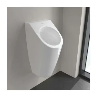 Villeroy & Boch Architectura Urinal 55860001 weiß, vorne rund, Zu- und Ablauf verdeckt